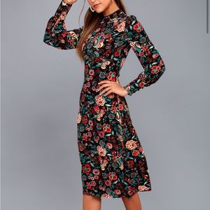 Floral Midi Dress
